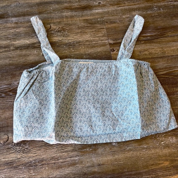 Madewell / Tribe Alive Laude the Label NWT Kendi Floral Lounge Top Bandeau - Picture 3 of 6